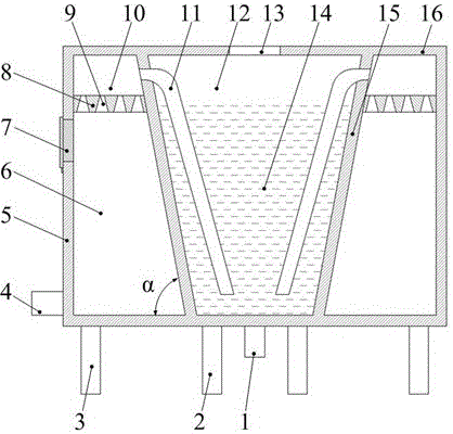 A kind of pulping equipment with vortex kinetic energy airflow crushing and separation of material and liquid