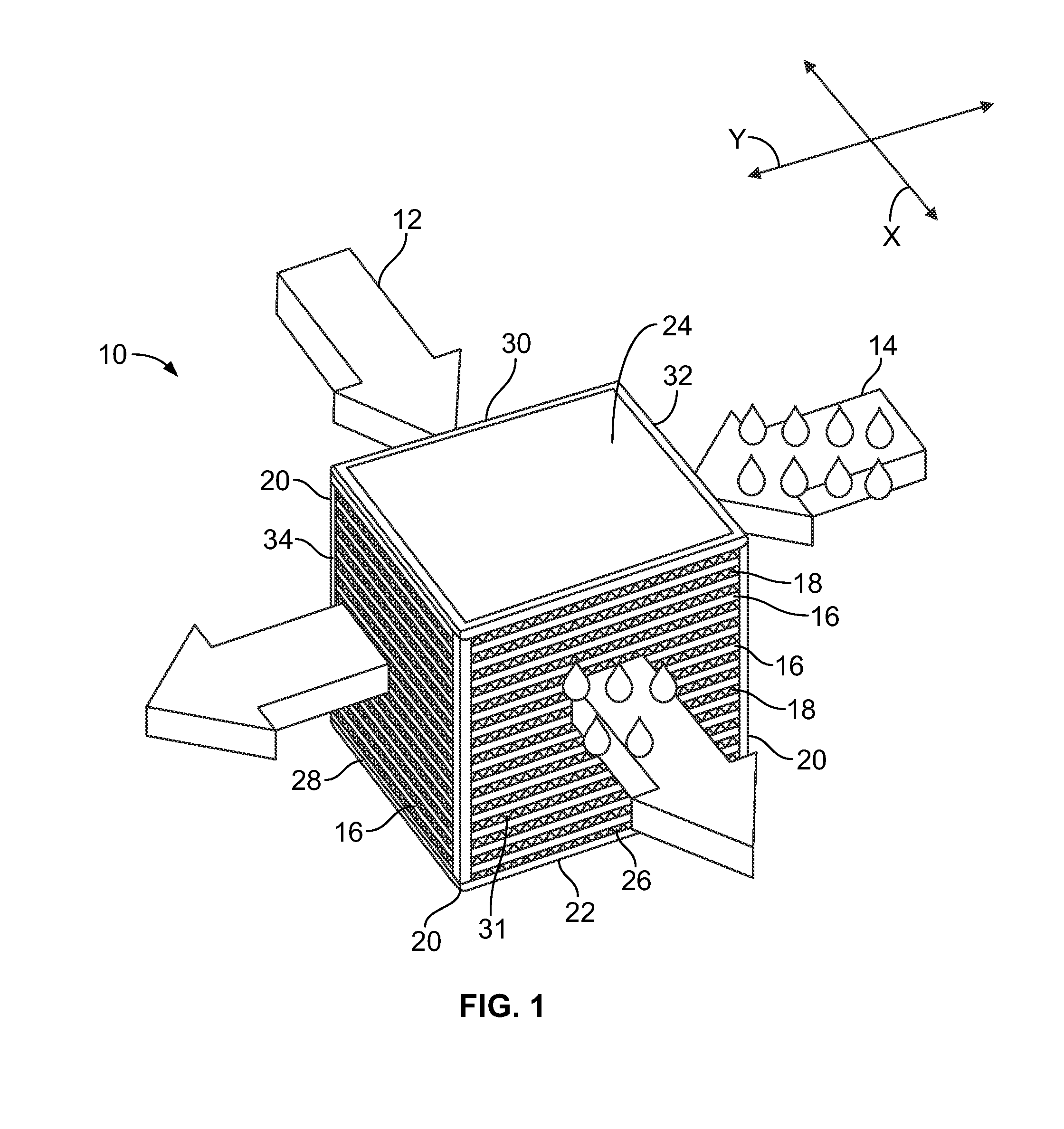 System and method for forming an energy exchange assembly