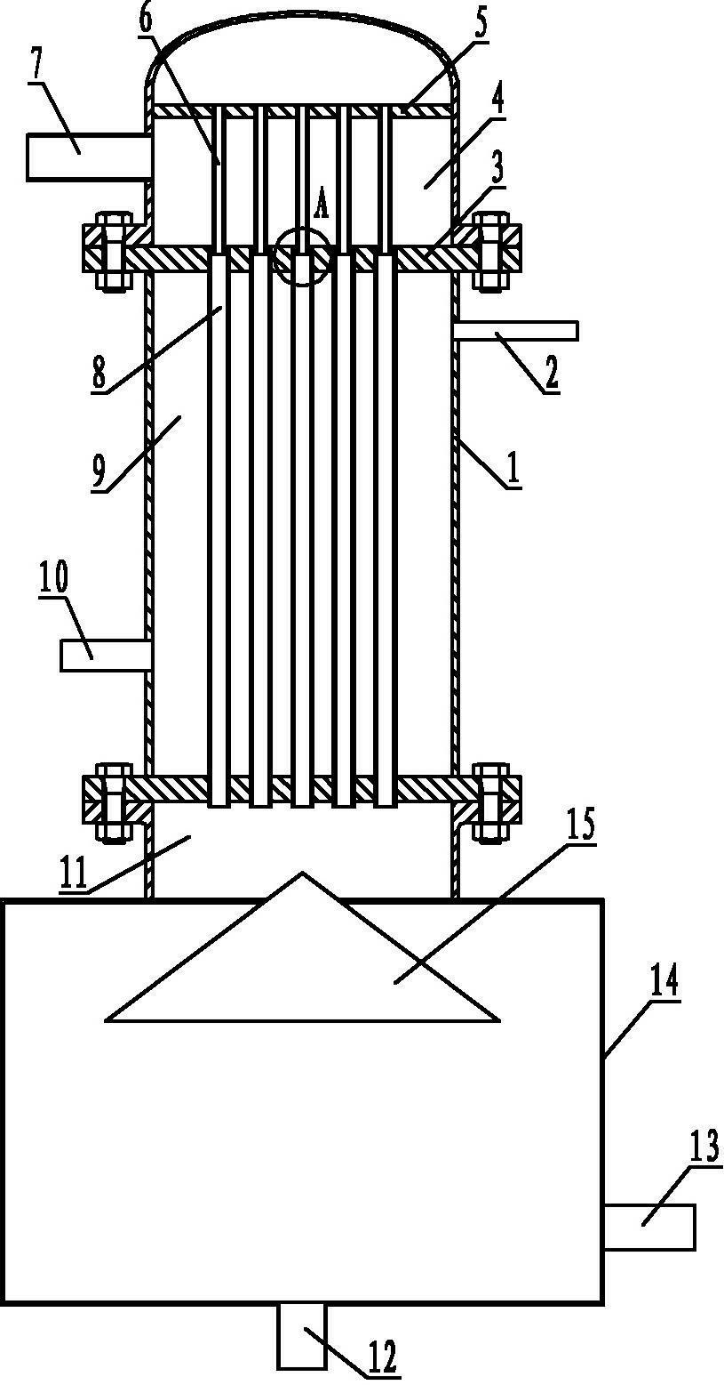 Device for dynamically preparing ice slurry