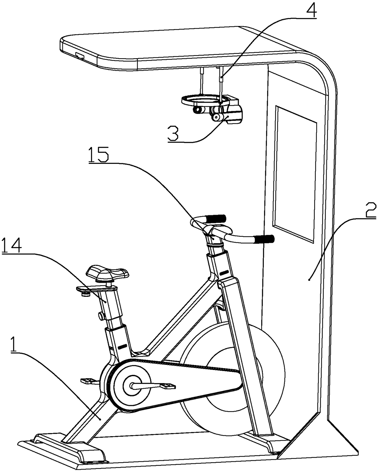 A VR-based exercise bike device