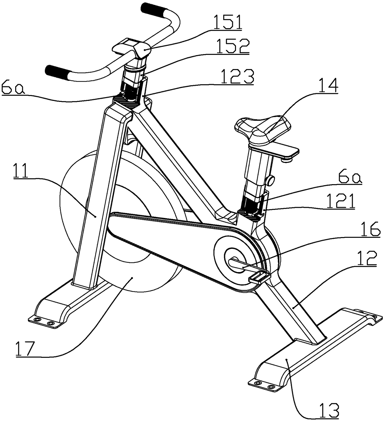 A VR-based exercise bike device