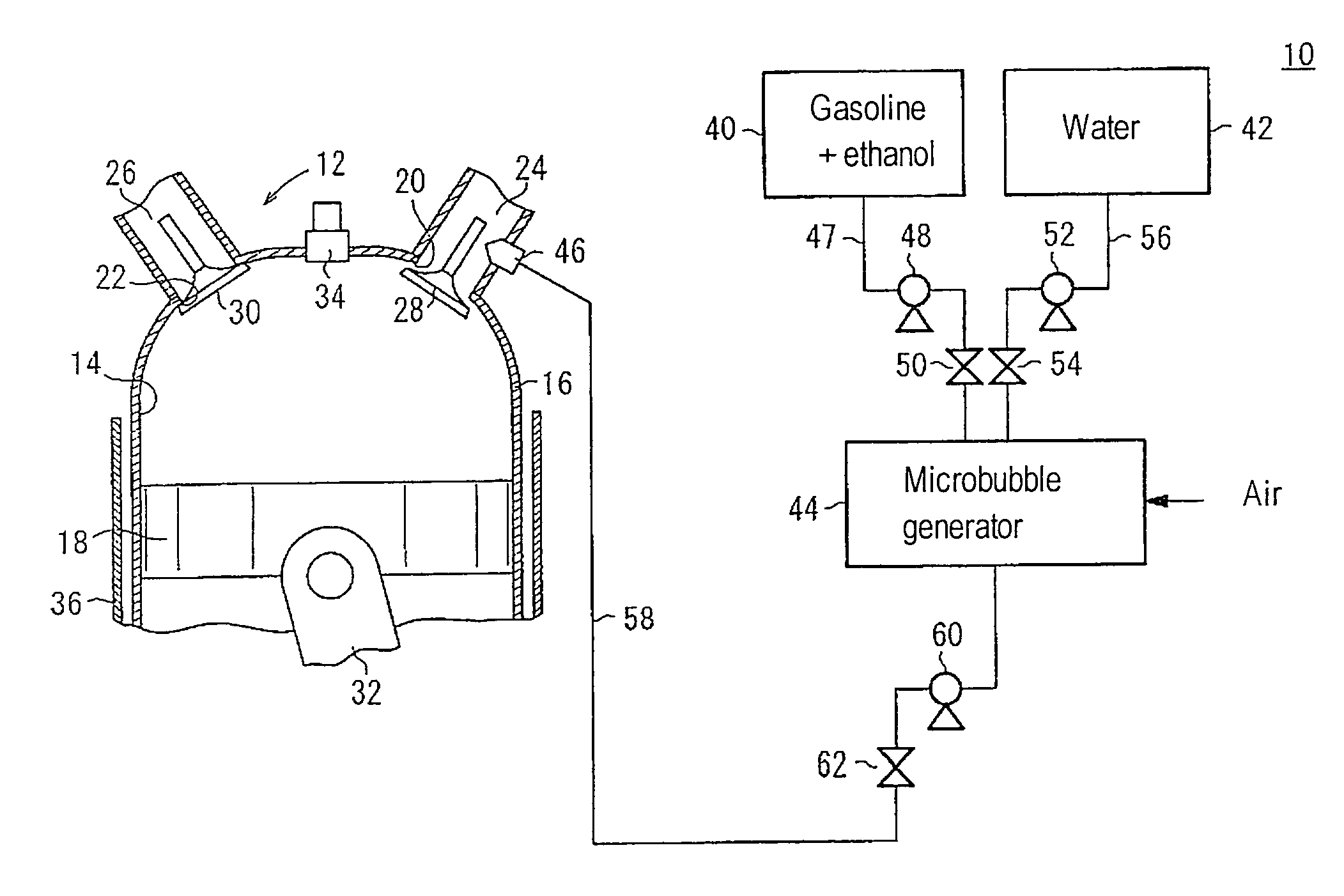 Operating method and fuel supply system for an internal combustion engine