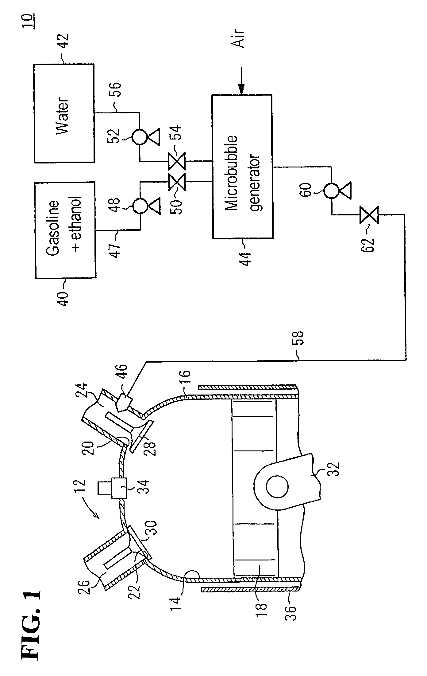 Operating method and fuel supply system for an internal combustion engine