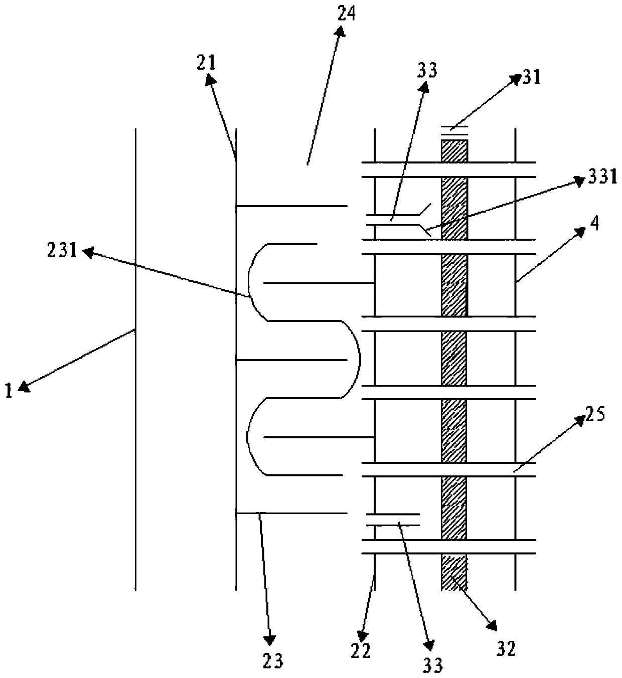 A building temperature regulation system