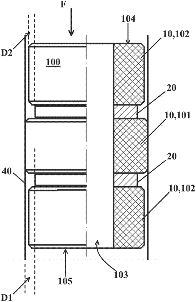 Rubber cartridge resistant to high temperature steam, compression packer and sealing method