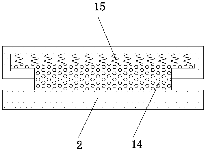 Plastic packaging box with anti-collision protection function