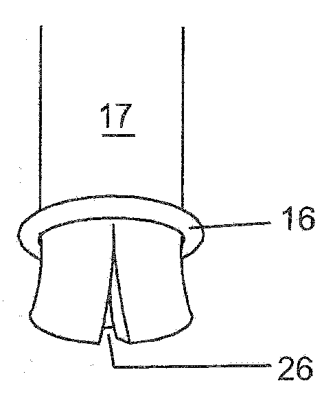 Laser catheter for bypass surgery, as well as assembly comprising such a catheter