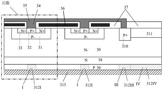IGBT chip and preparation method thereof