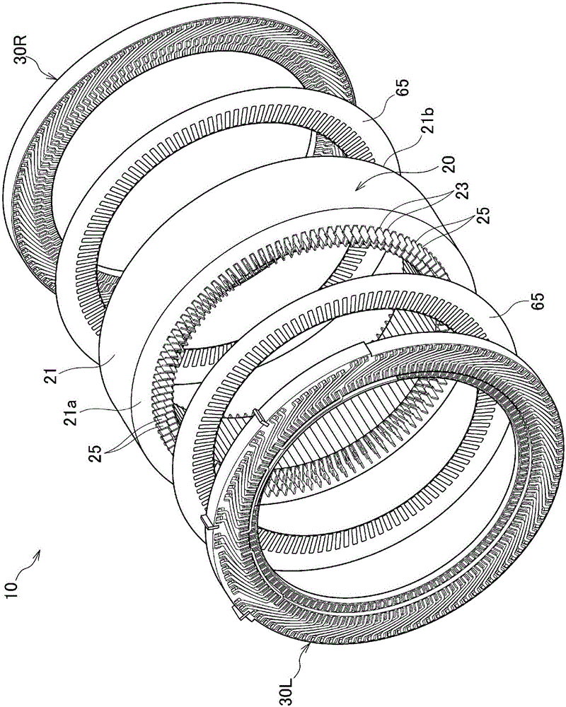 Stator for rotary electric machine