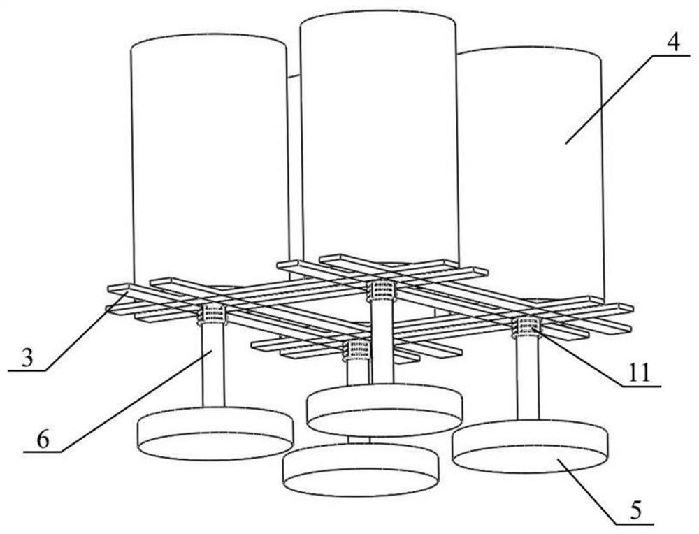 A floating breakwater with wave power generation function and fish farming function