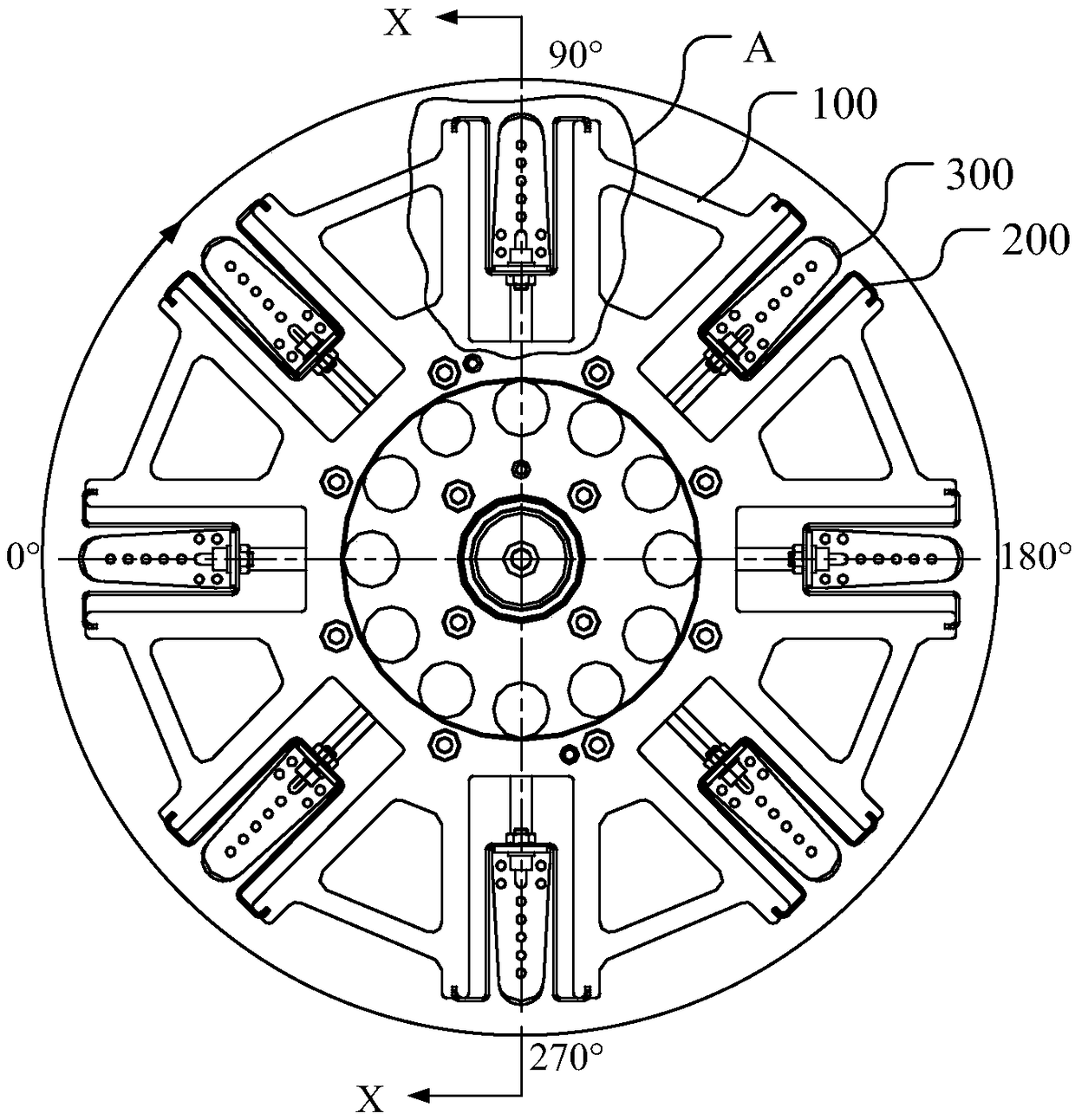 Forming wheel for pocket tissue packing and packing unit