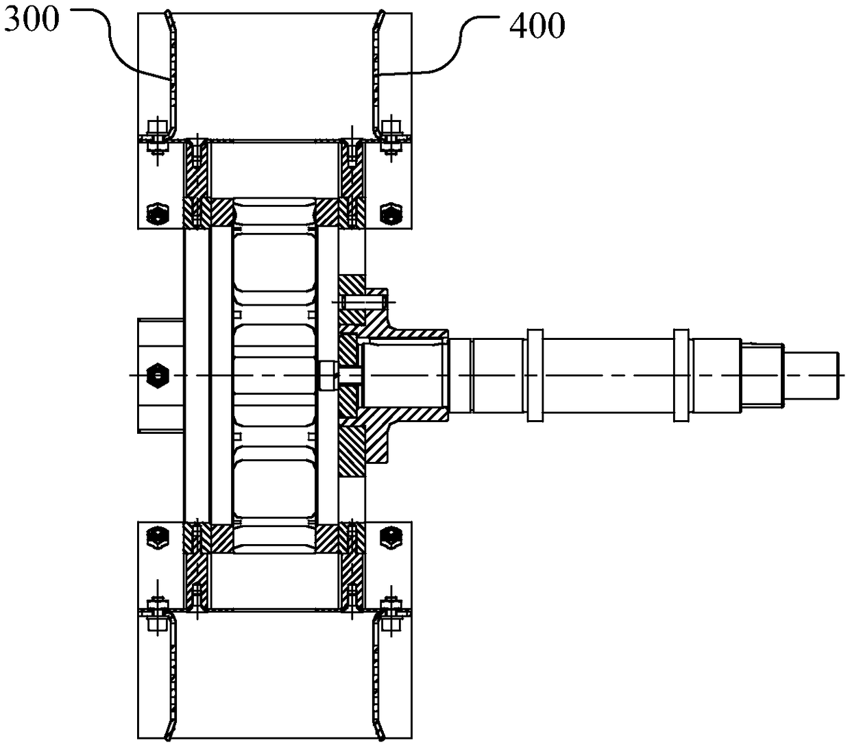 Forming wheel for pocket tissue packing and packing unit