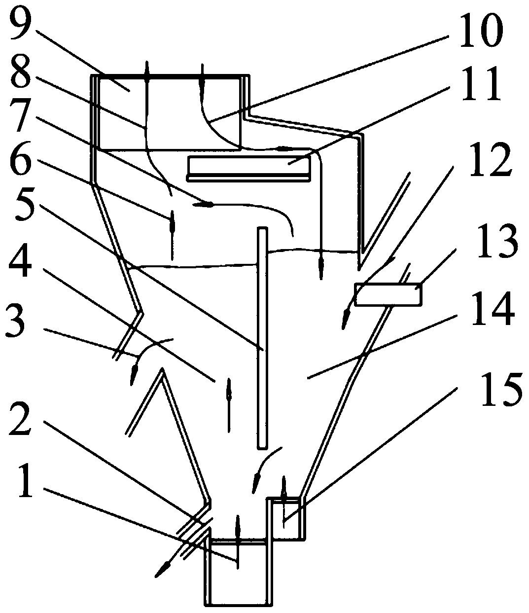 A coal pyrolysis device and pyrolysis equipment