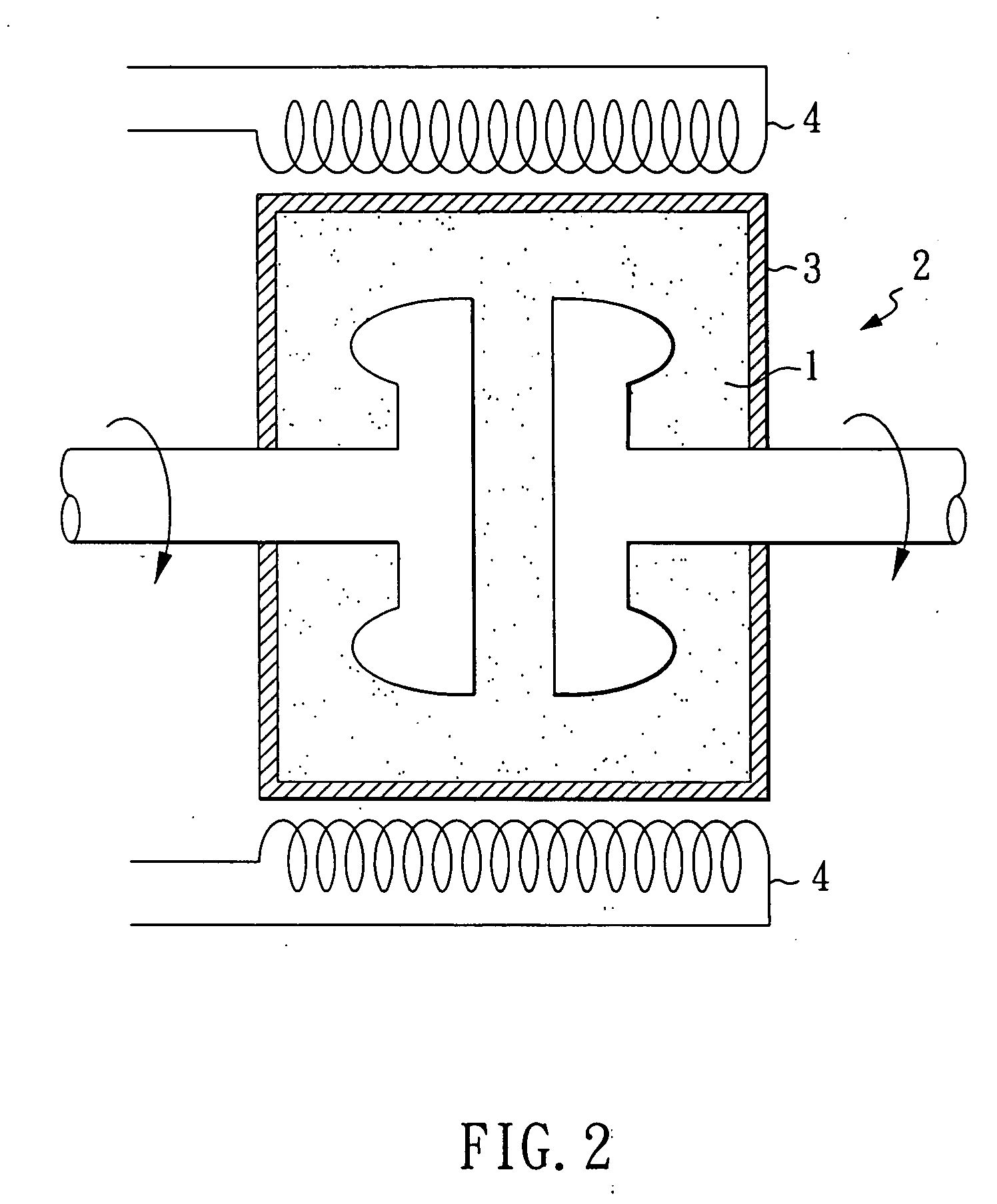 Magnetic drive transmission device having heat dissipation, magnetic permeability and self-lubrication functions