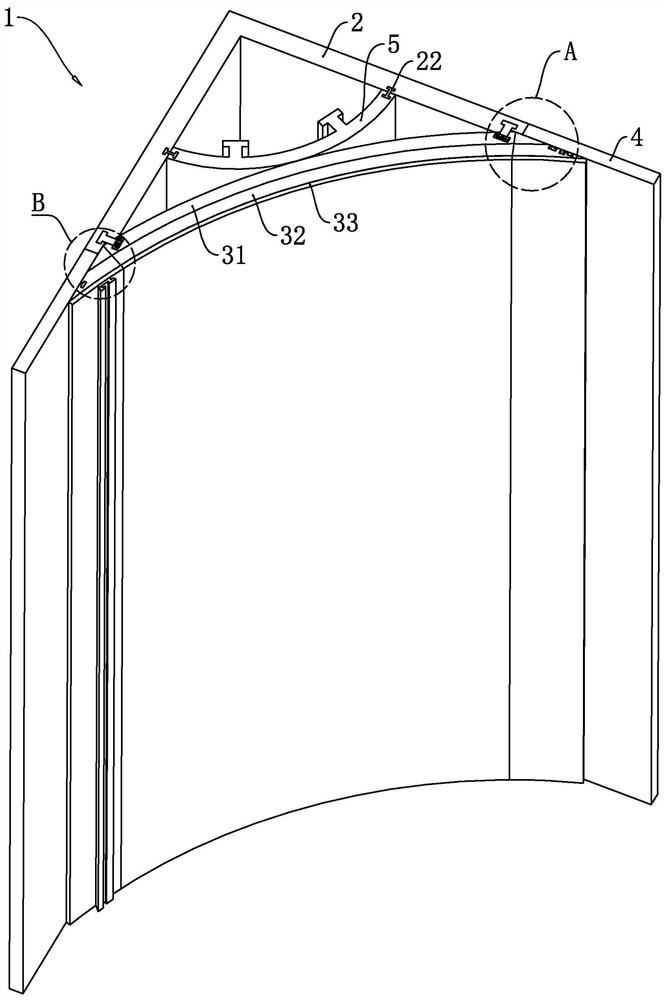 High-strength replaceable multifunctional wall corner protector structure