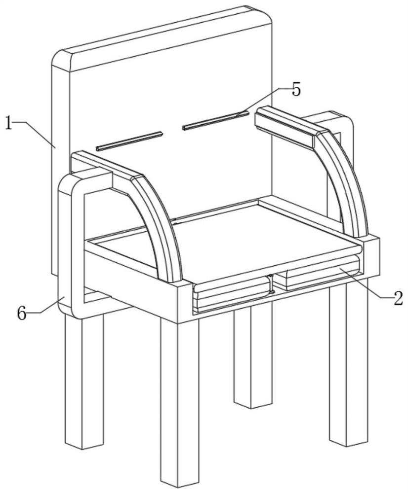 Intelligent chair with sitting posture correction function