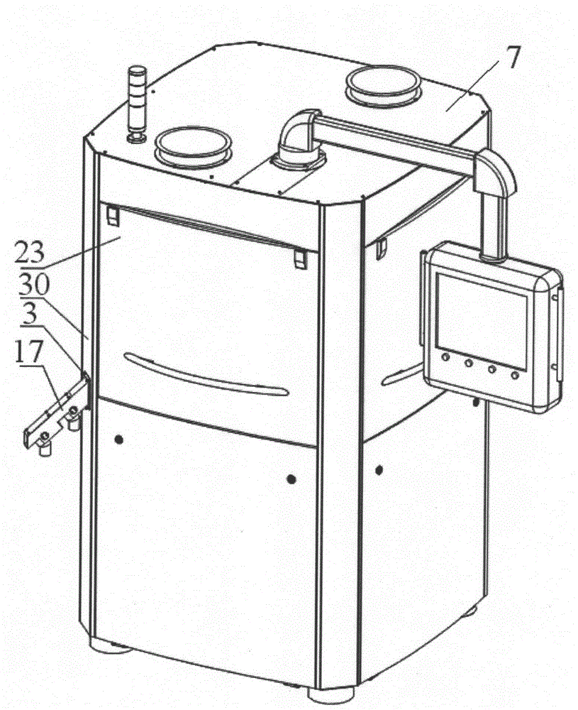 Rotary tablet press