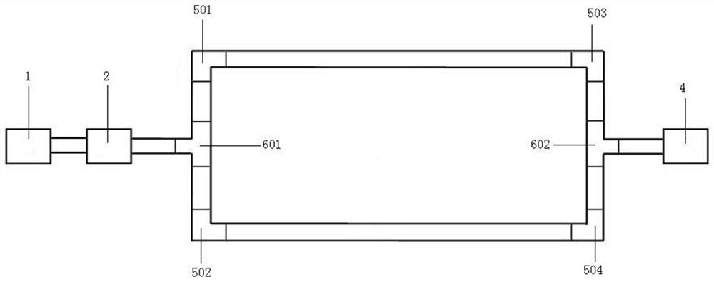 Device and method for testing coal dust explosion propagation characteristics of mine with corner joint structure