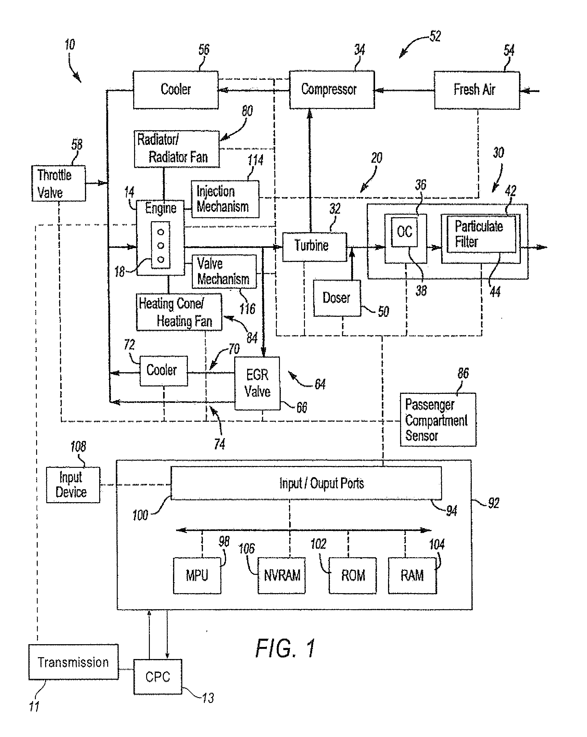 Method of verifying component functionality on egr & air systems