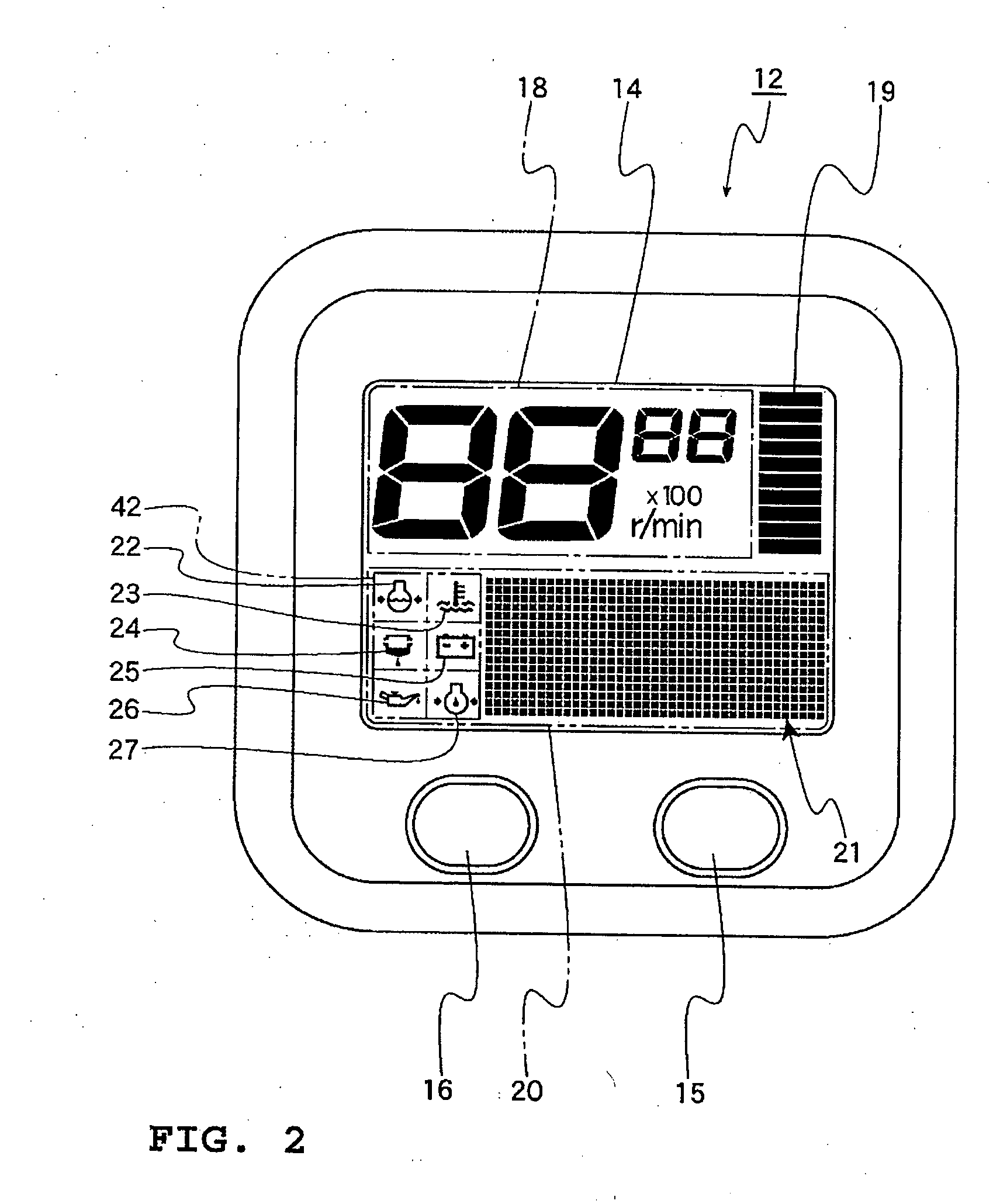 Display device for watercraft