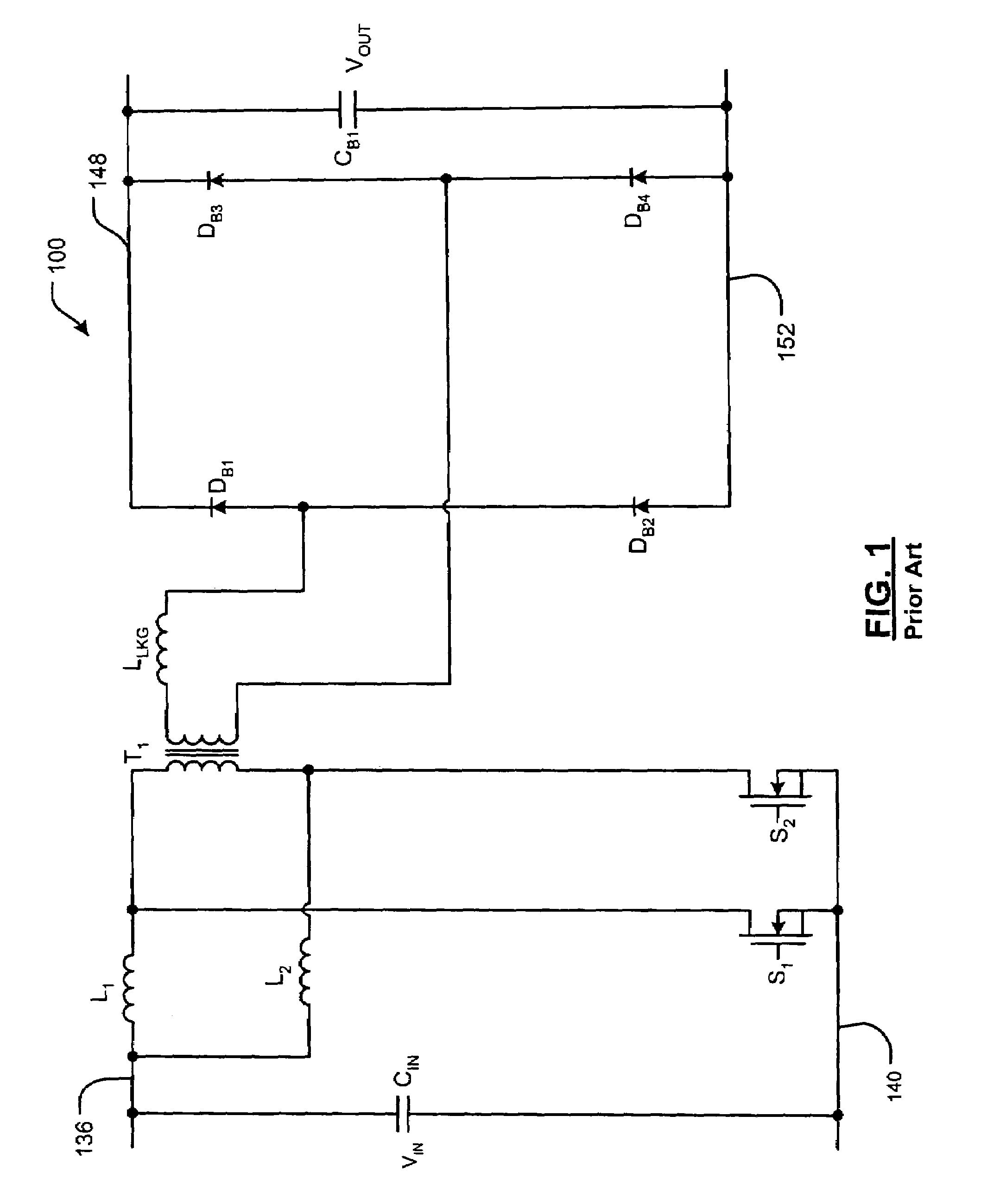 DC converter circuit with overshoot protection