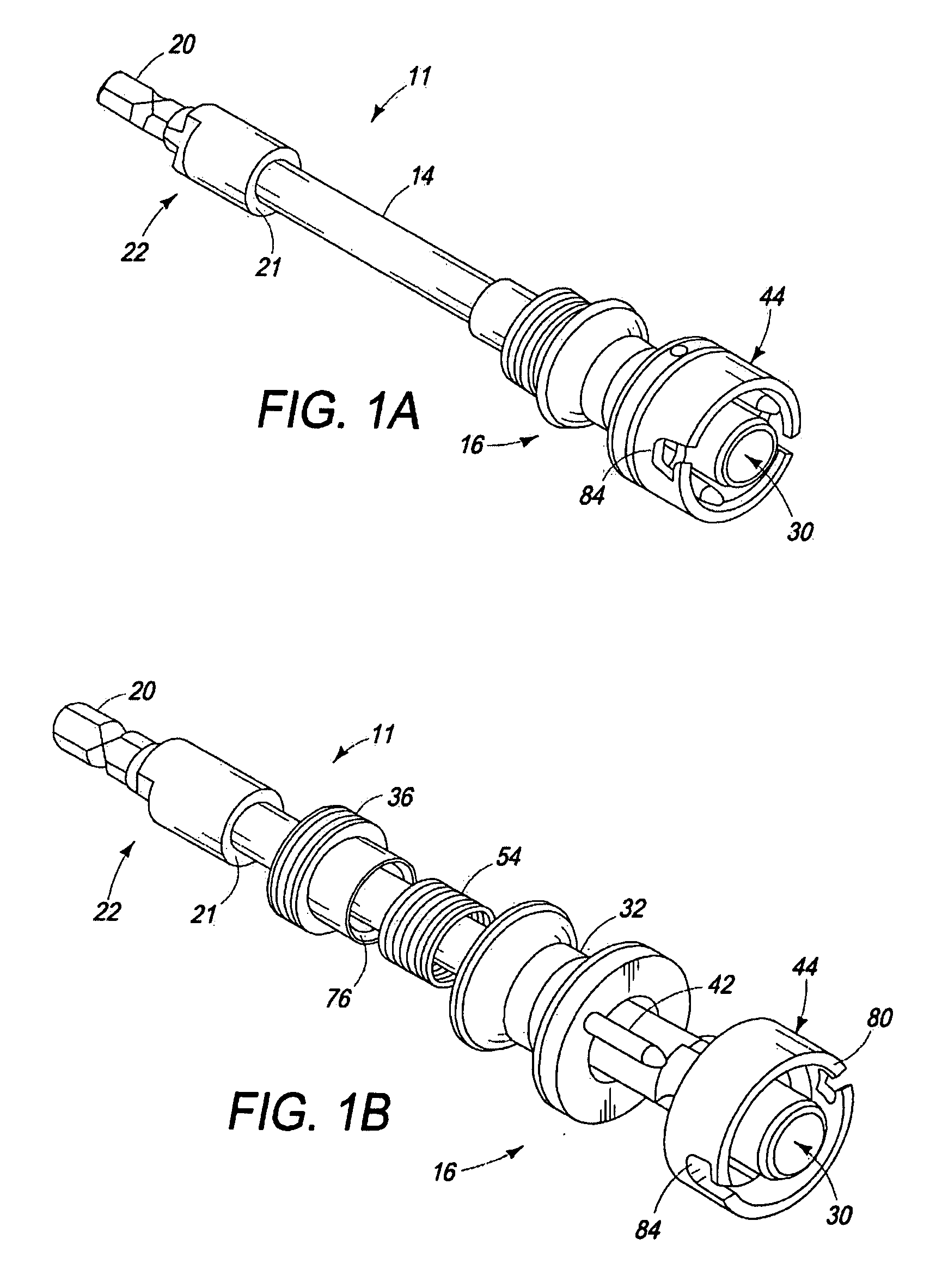 Holder for a surgical reamer and single use, flat reamer