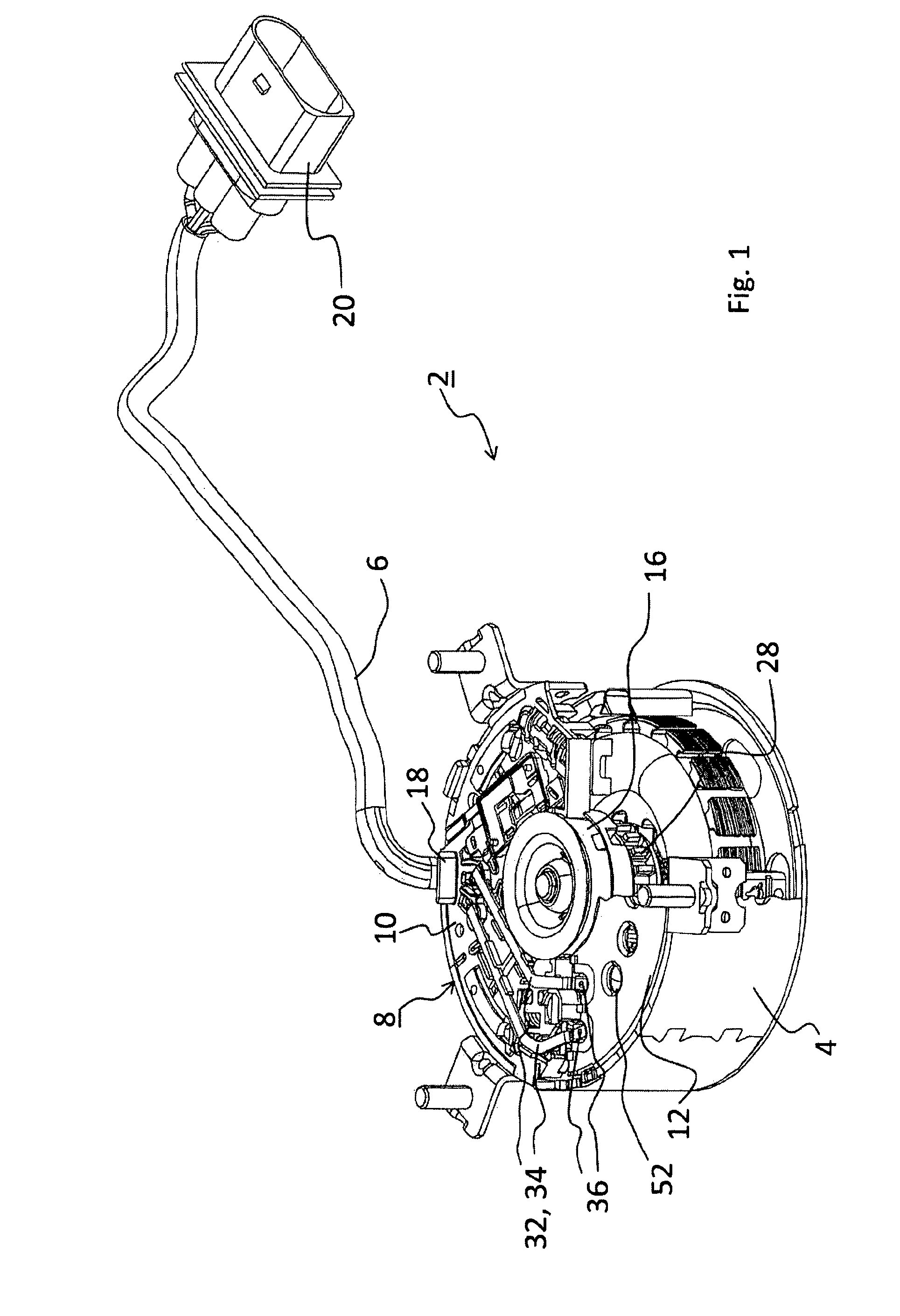 Brush system for an electric motor
