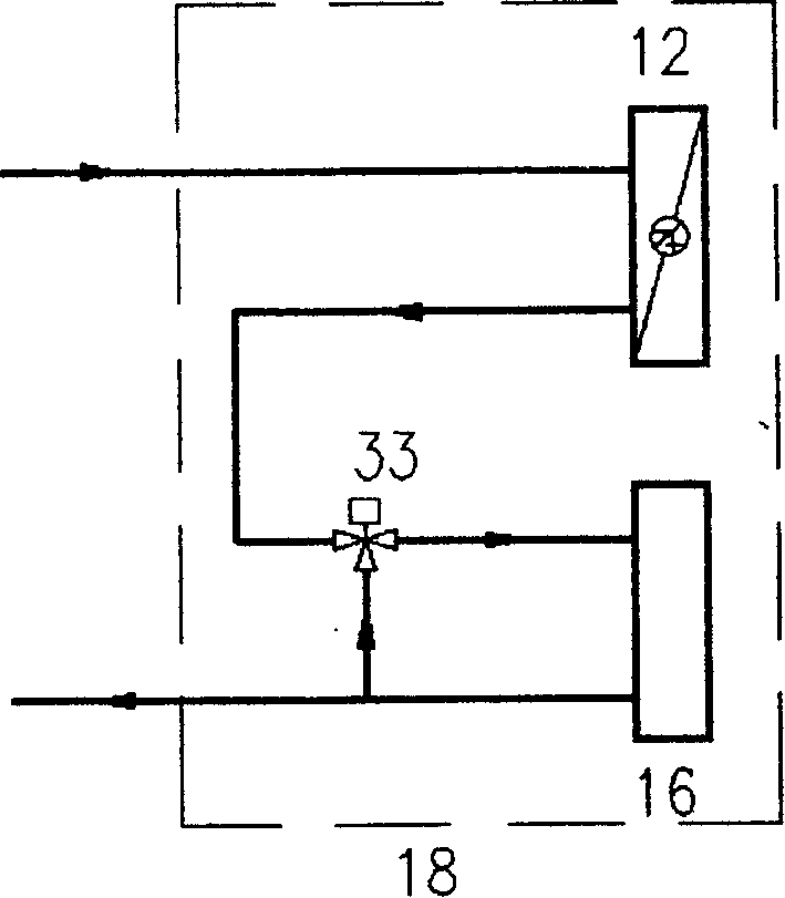 Displacement ventilation radiator