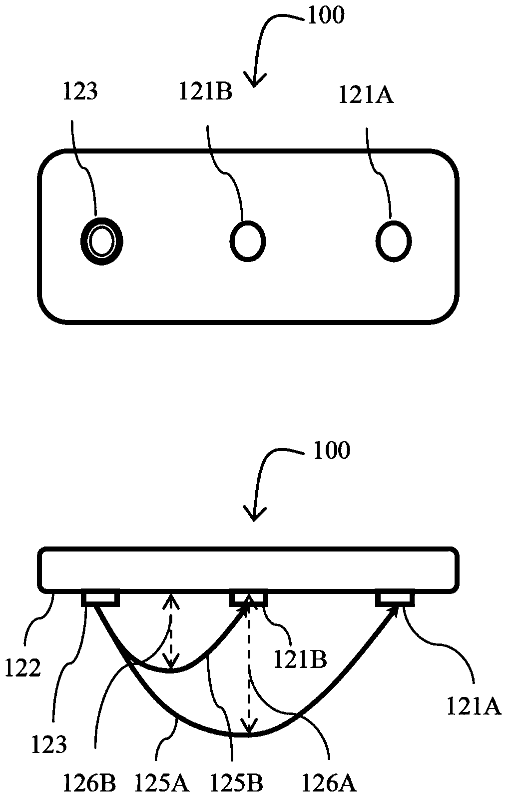 Parallel near-infrared photoelectric sensing device and system and method for detecting organs and tissue of animals