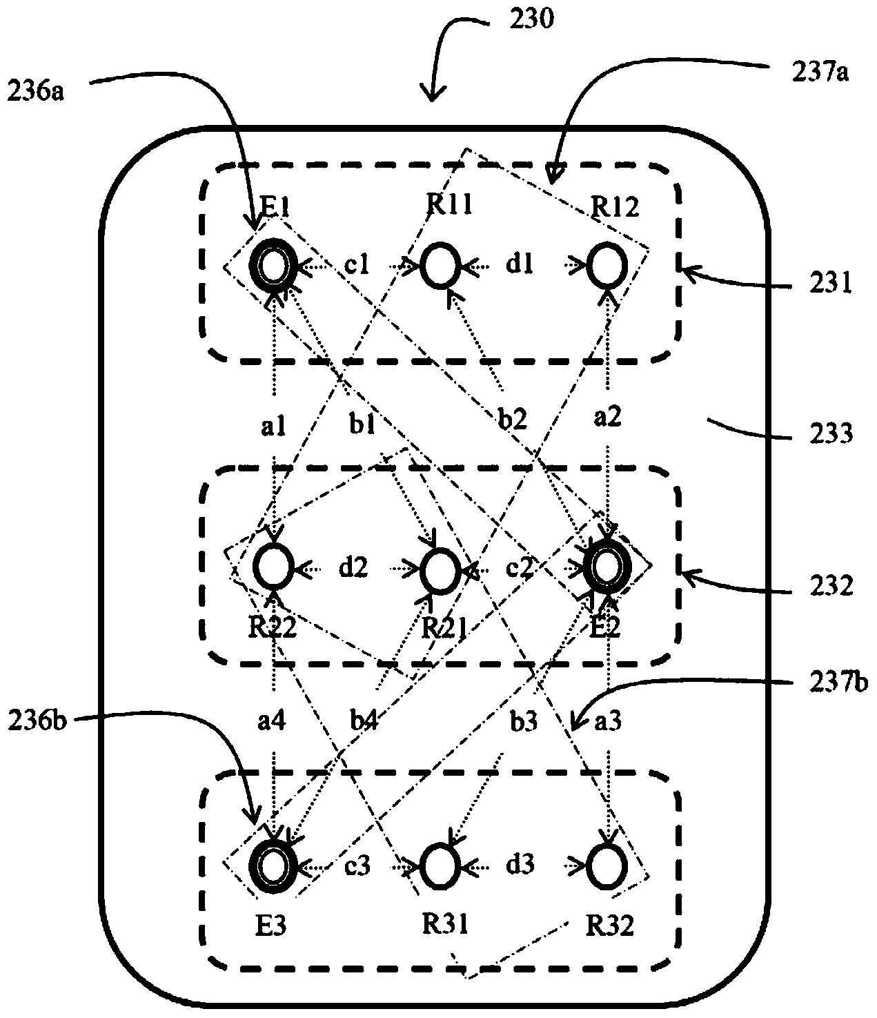 Parallel near-infrared photoelectric sensing device and system and method for detecting organs and tissue of animals