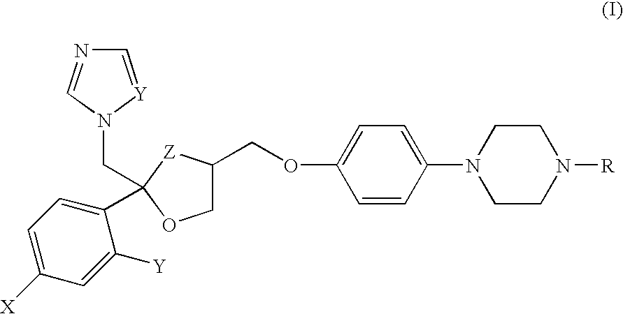 Methods of administering topical antifungal formulations for the treatment of fungal infections