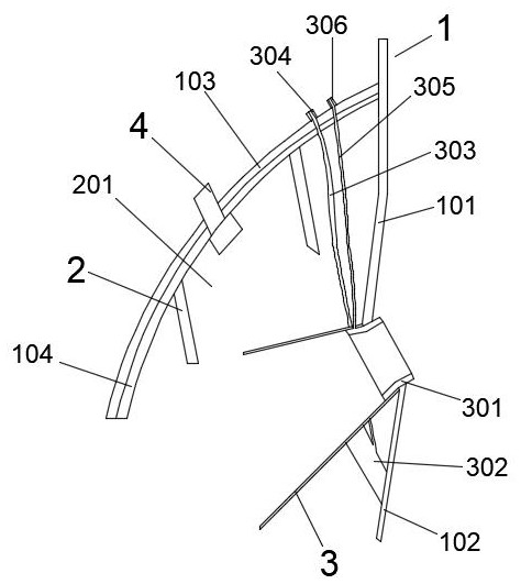 Concealed male urethritis sterilization and treatment device