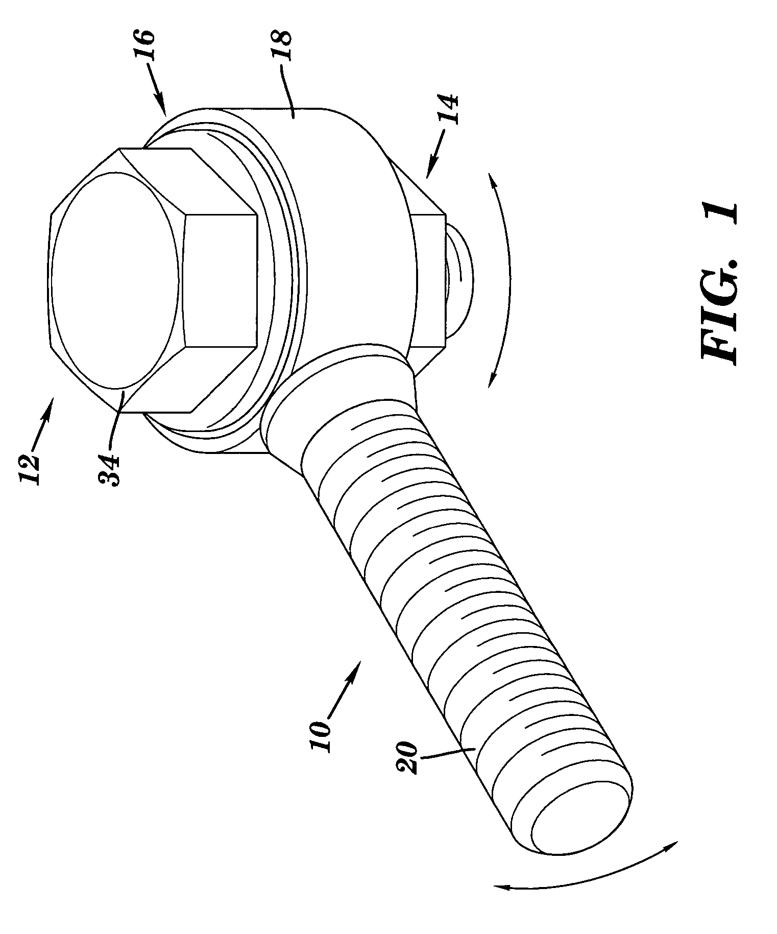 Seal component for use with a spherical rod end assembly