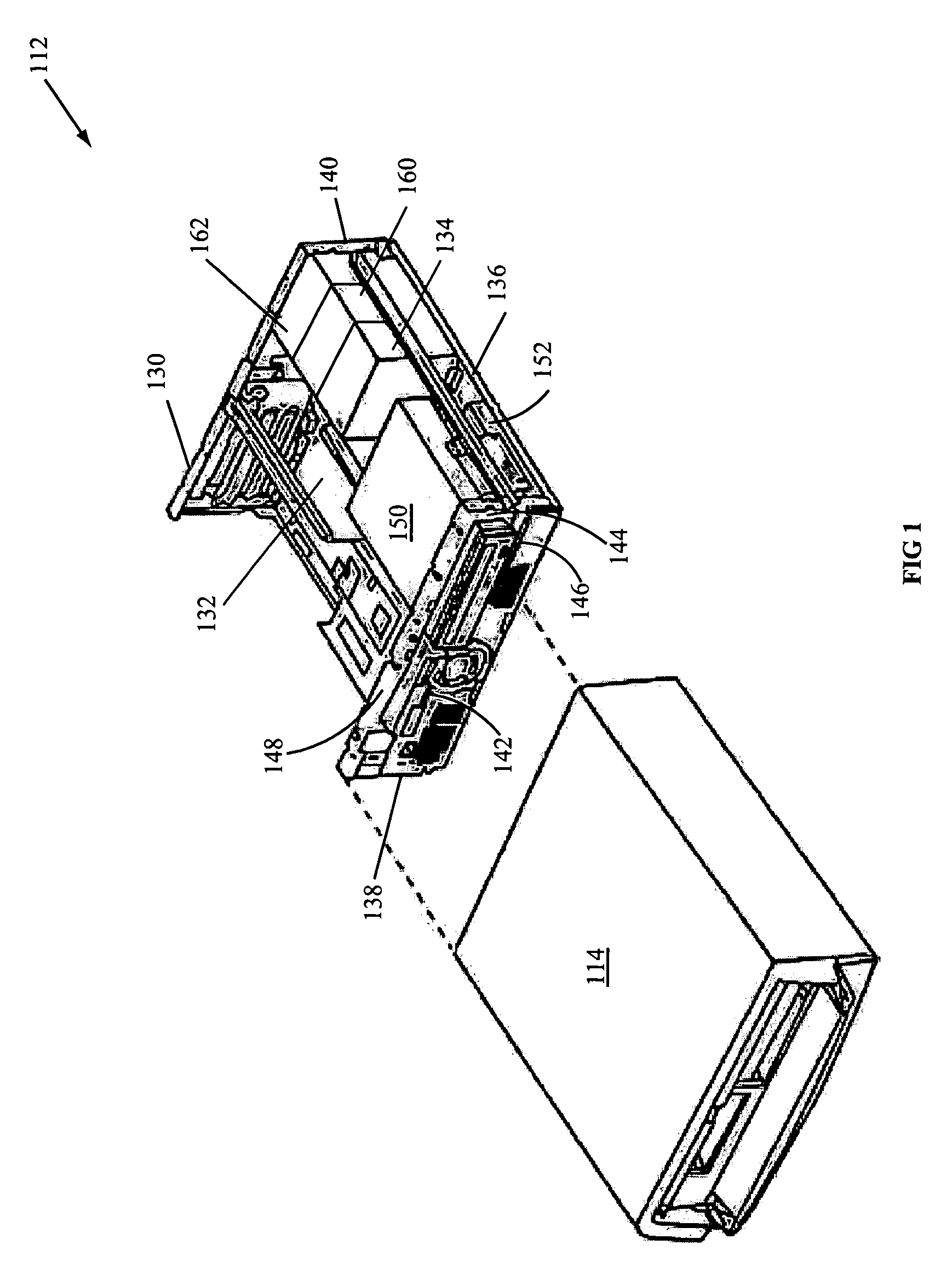 Systems, apparatus and method for reducing dust on components in a computer system