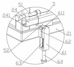 Separated damping type movable generator