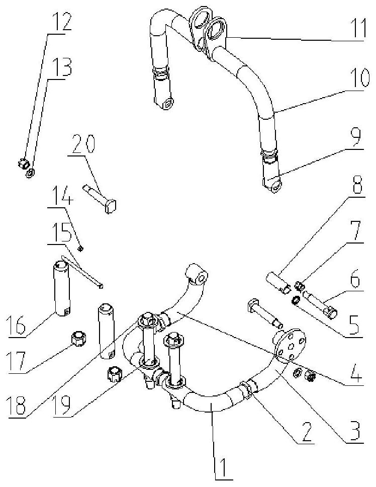 Rotatable combined adjusting device