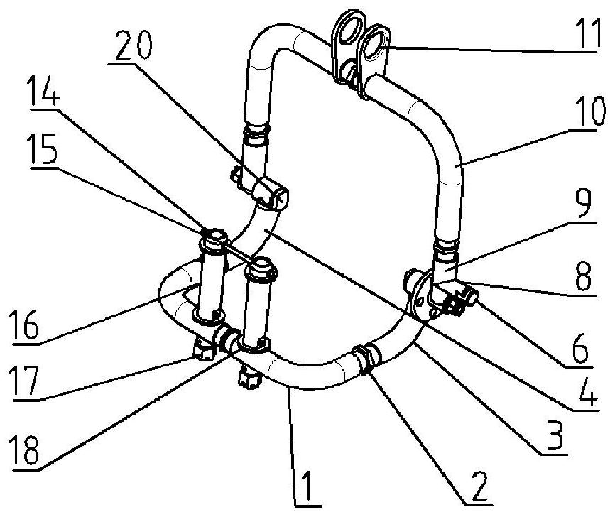 Rotatable combined adjusting device