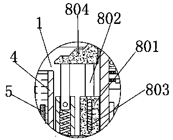 Water cooling device for producing intermediate frequency furnace castings