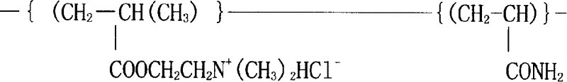 Cation type polymer flocculating agent and its preparation method