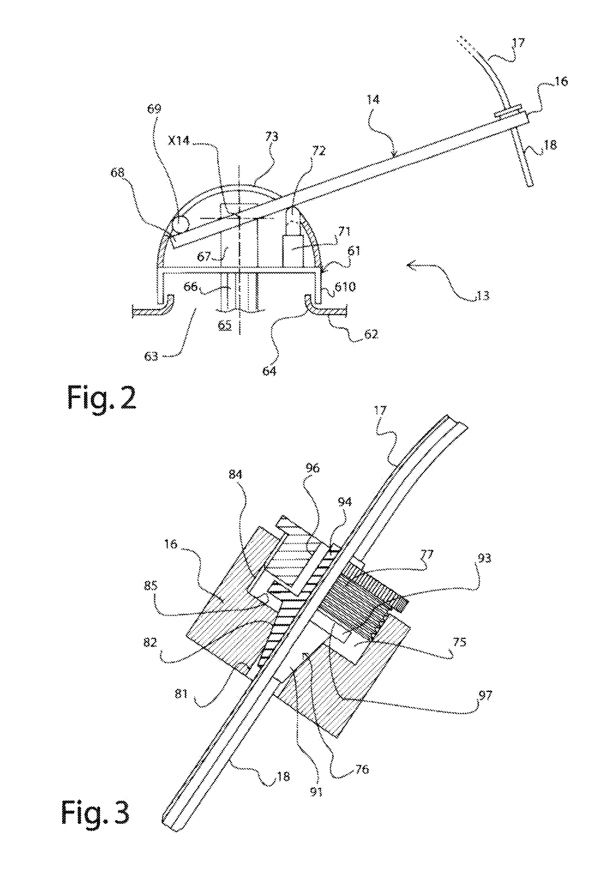 Automatic inoculating system and method for depositing a sample on a substrate in a pattern