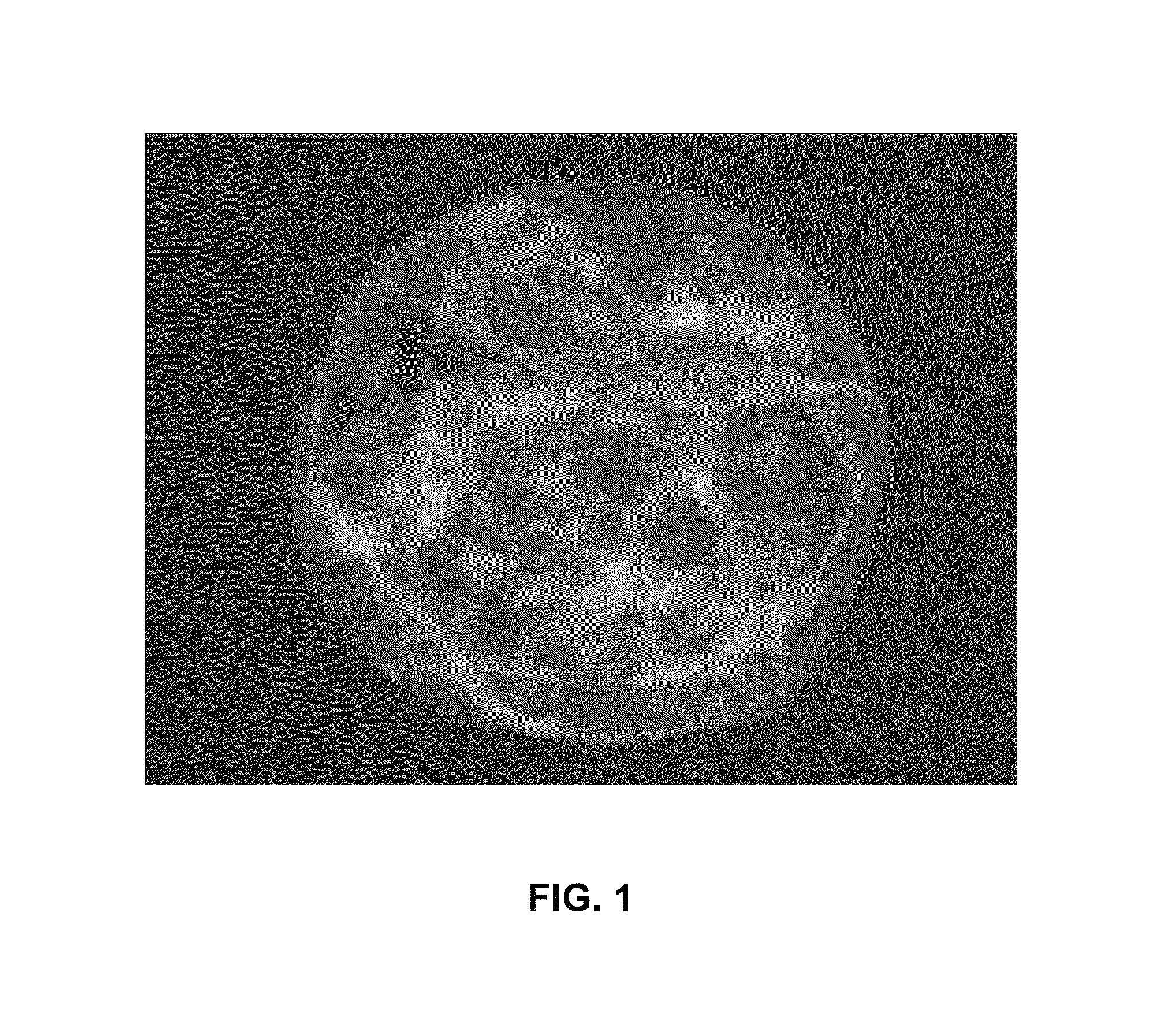 System and method for analyzing samples labeled with 5, 10, 15, 20 tetrakis (4-carboxyphenyl) porphine (TCPP)