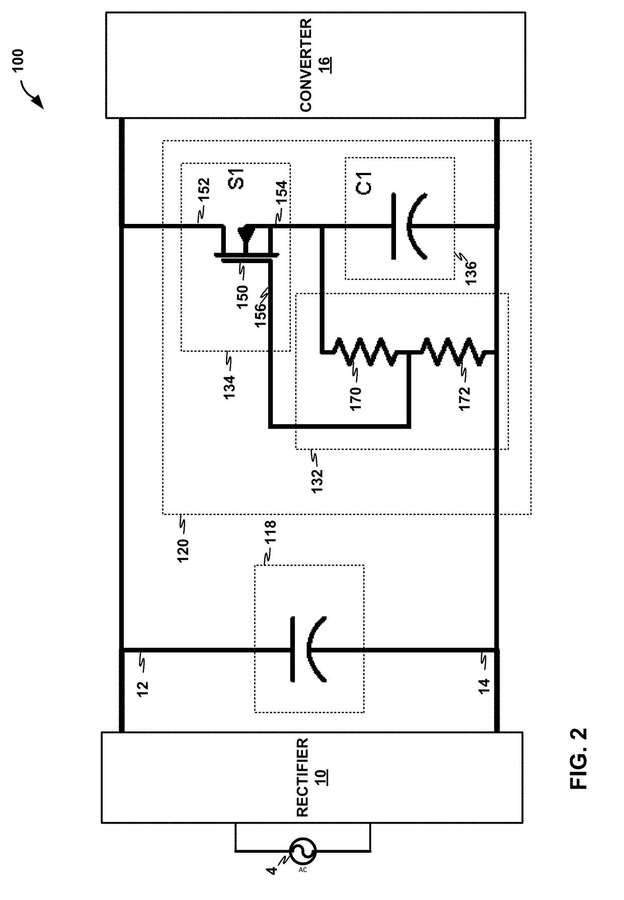 Voltage doubler with capacitor module for increasing capacitance