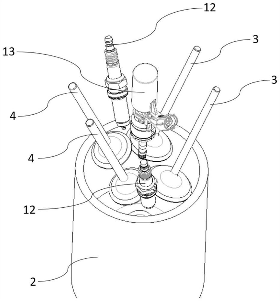 Novel efficient spark ignition engine