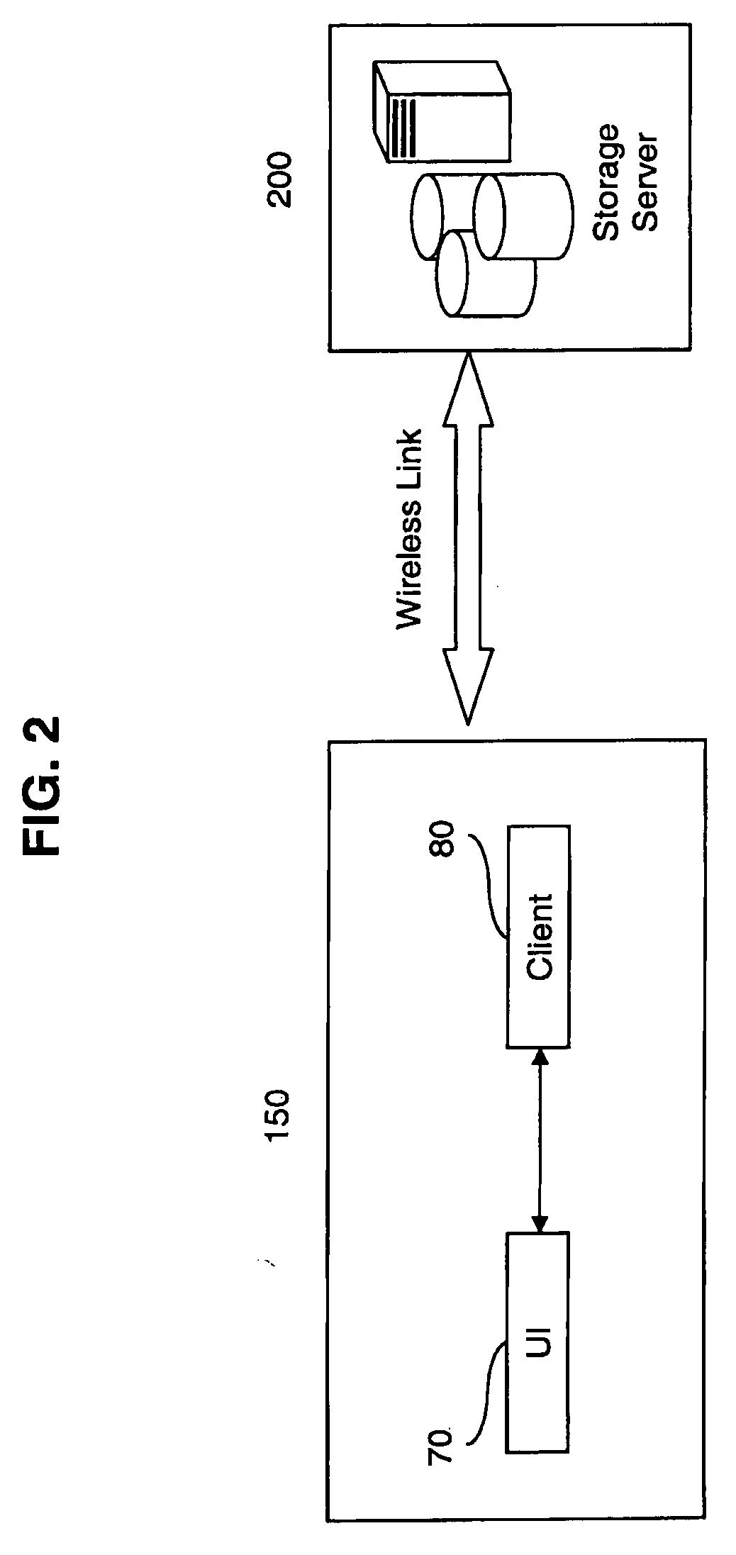 Mobile station with expanded storage space and method of retrieving files by the mobile station