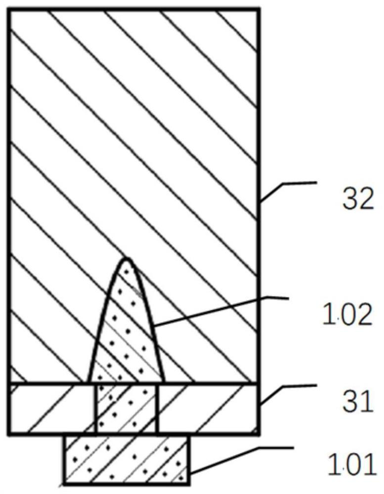 Soluble microneedle and medicine feeding device