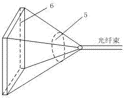 Active camera system for measuring flying state of projectile and measuring method thereof