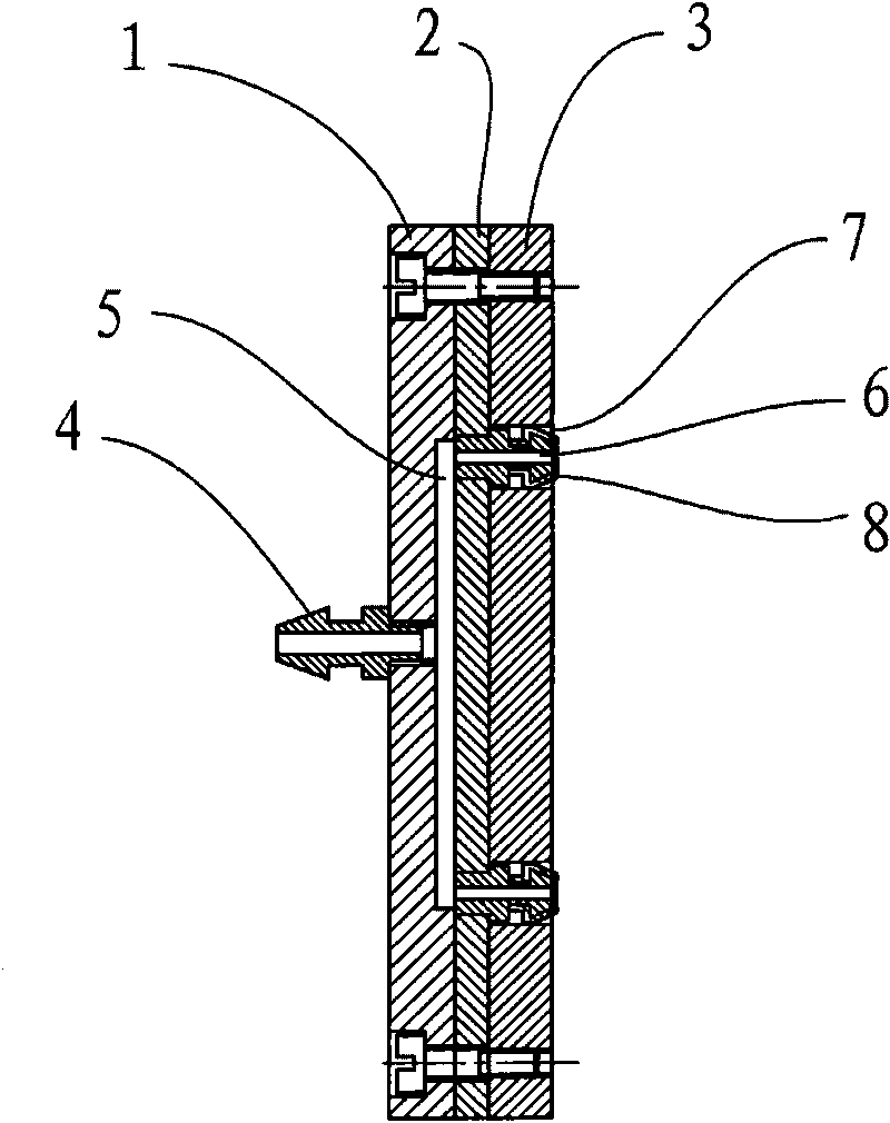 Method for mold-unloading and cooling thin and small injection molding part and part taking board