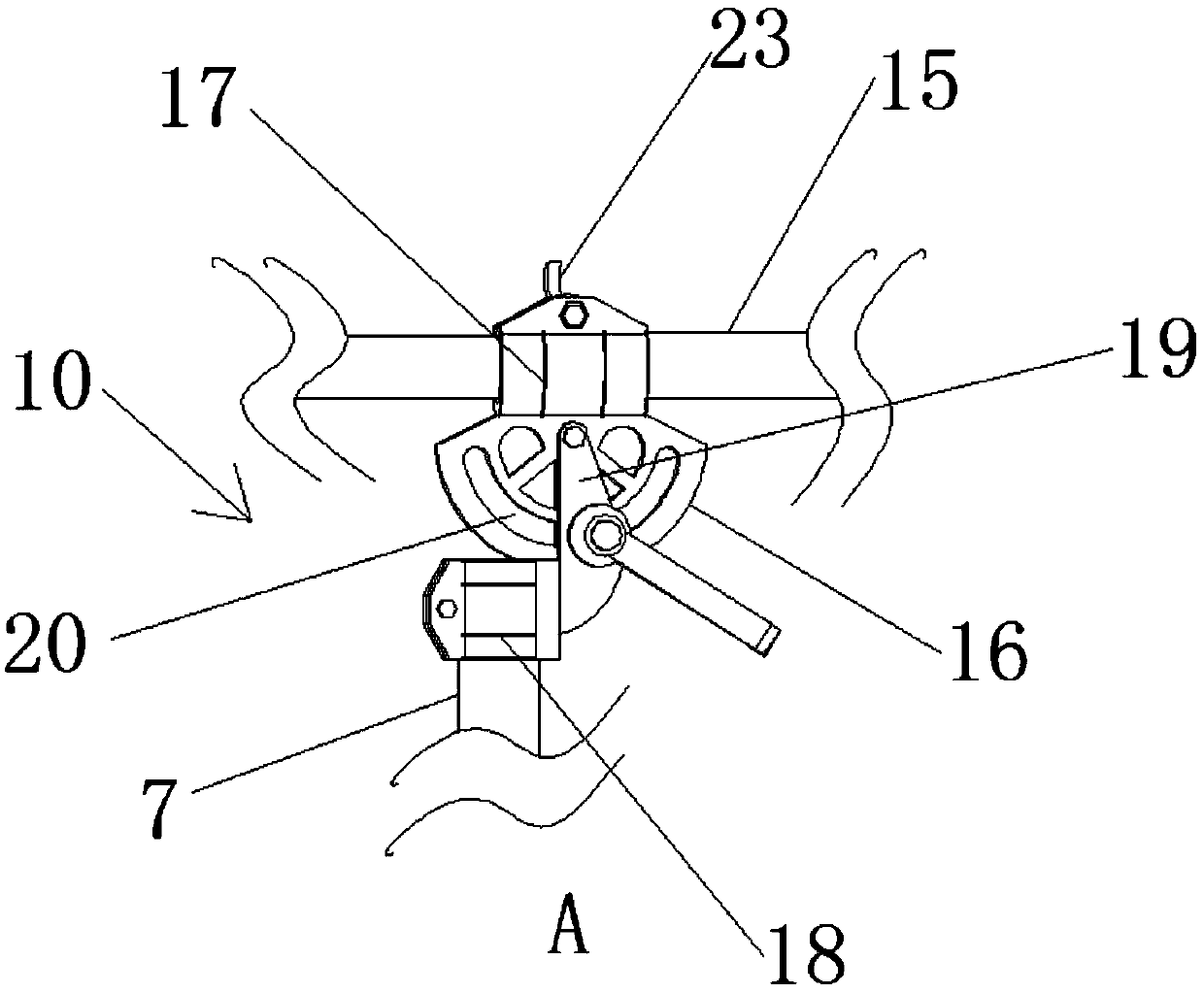 A mobile disinfection device and disinfection channel