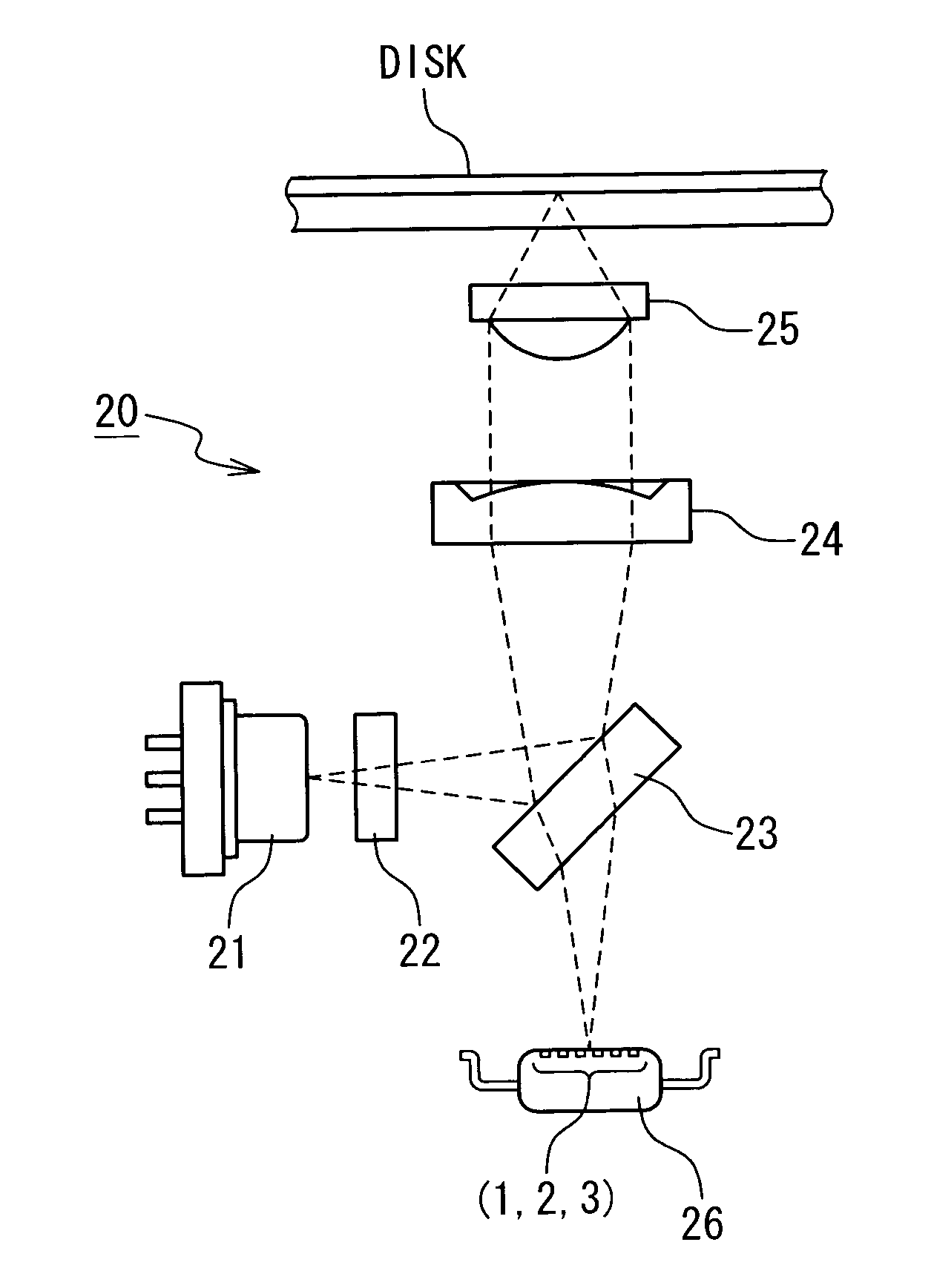 Semiconductor light receiving element and optical pick-up device having the semiconductor light receiving element
