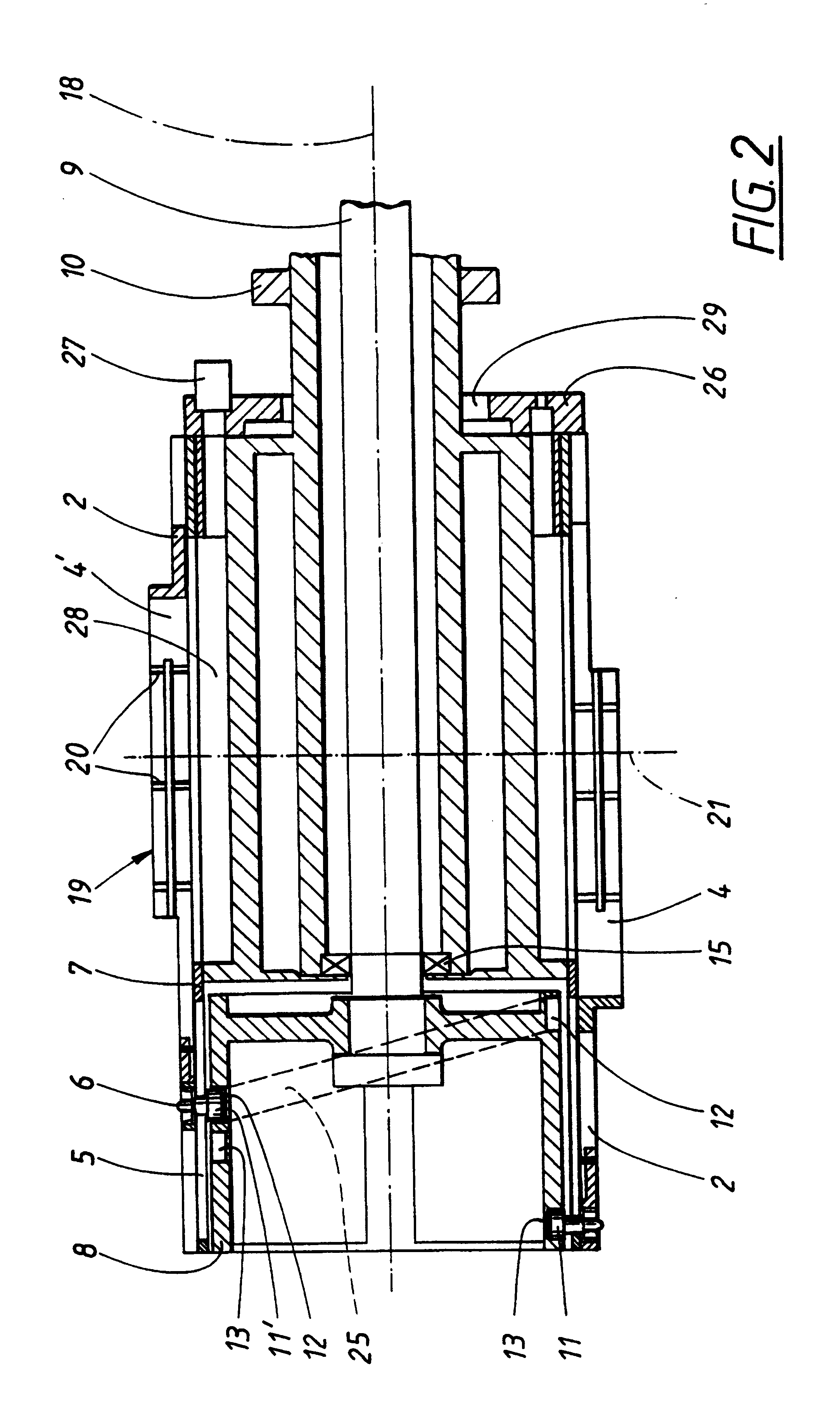 Application drum for use in the production of absorbent articles